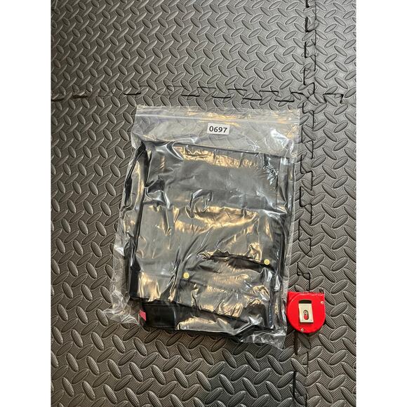 Lilly Pulitzer Eagan High Rise Stretch Coated Denim Jeans Size 14 Black - Picture 9 of 9